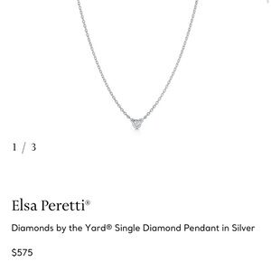 Tiffany & Co. Silver Diamond Necklace